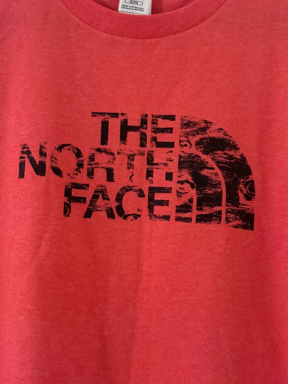 The North Face Coral Crewneck Tee with Black Logo XL